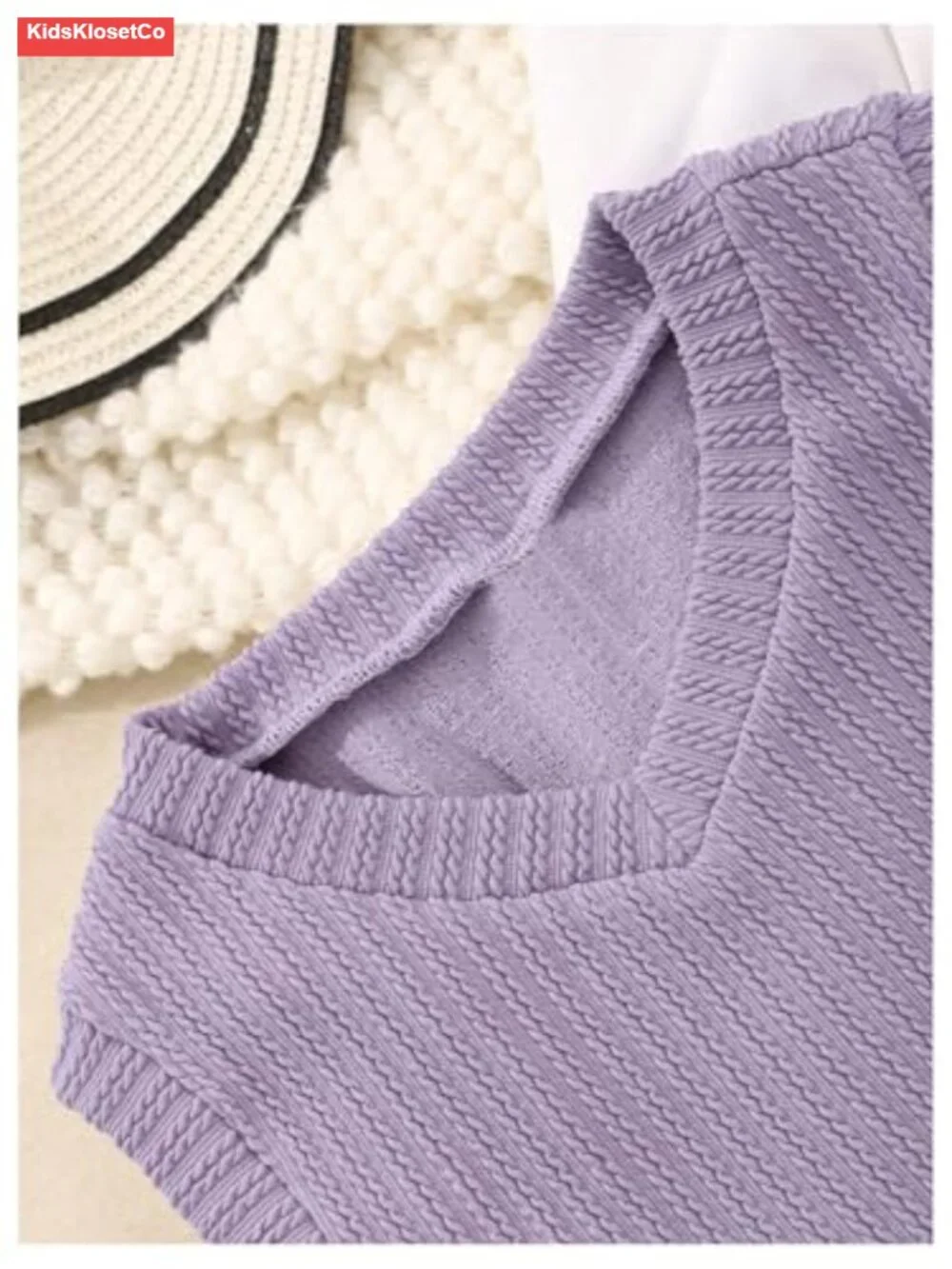 Girls 3 Piece Skirt Outfit Long Sleeve Button Down Shirt Pullover Sweater Vest